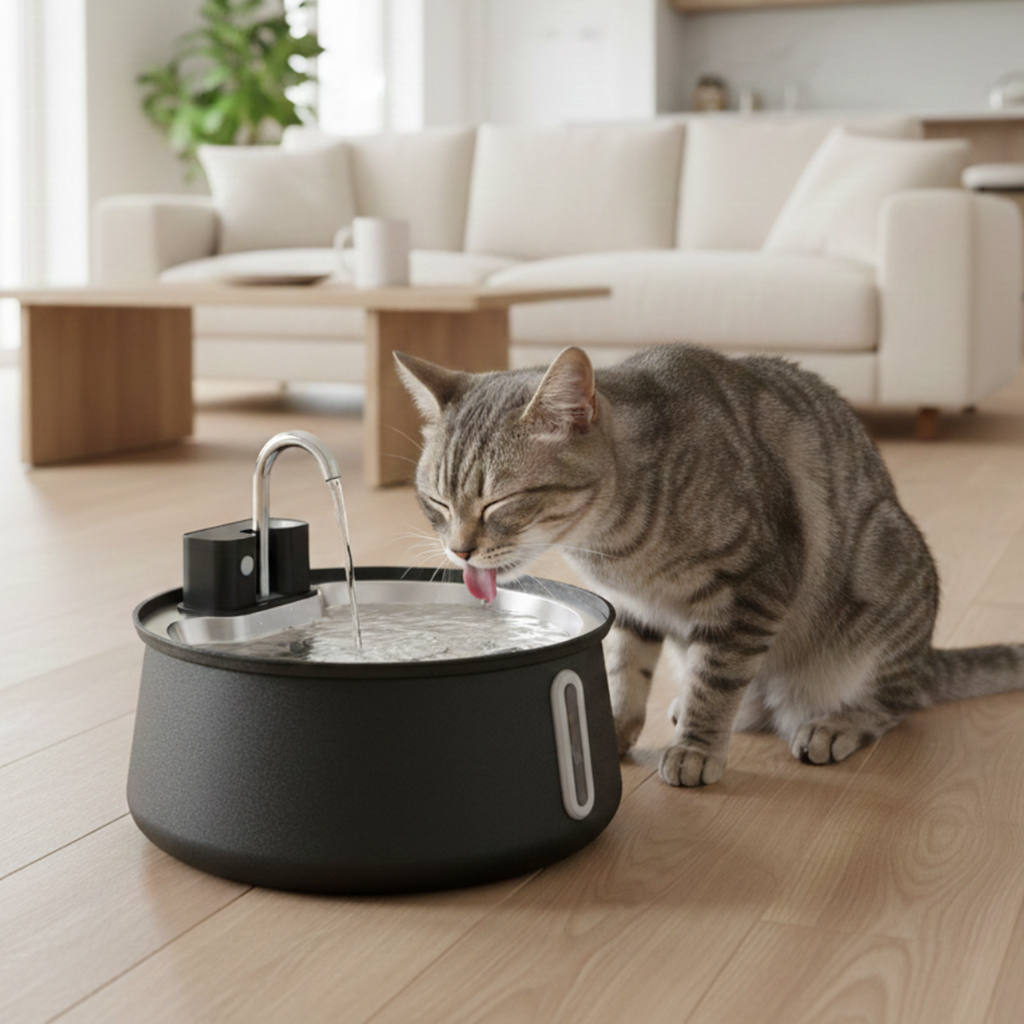 The KittySpout  - Wireless Fountain 2.0