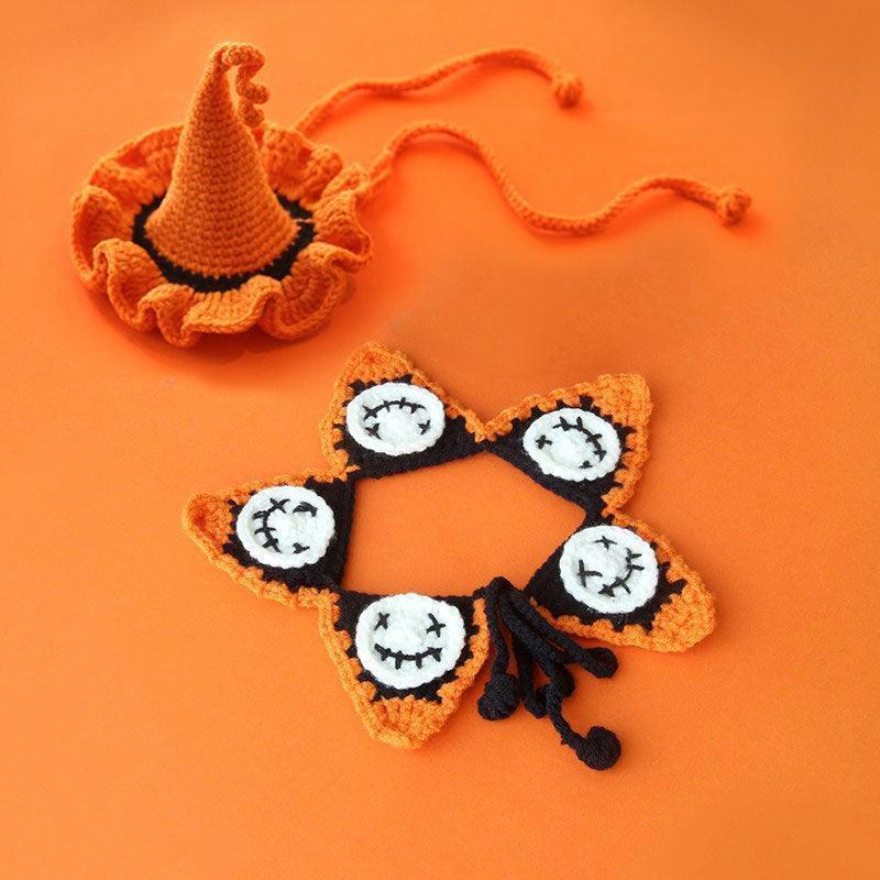 🎃 Cute Halloween Pumpkin Costume for Cats