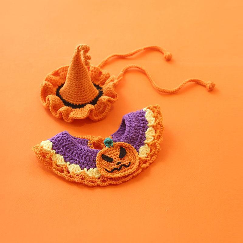 🎃 Cute Halloween Pumpkin Costume for Cats