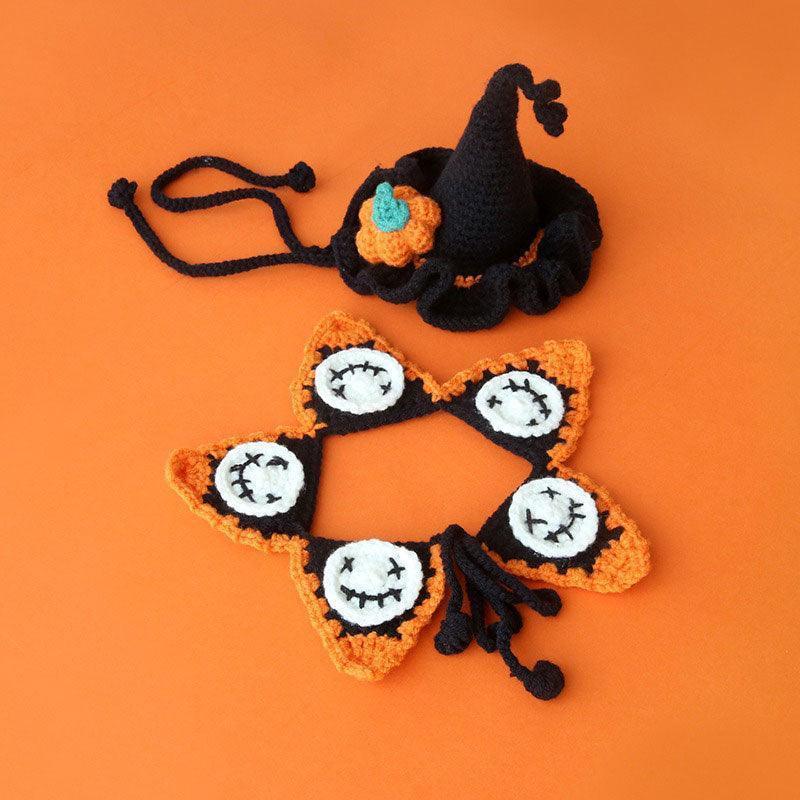 🎃 Cute Halloween Pumpkin Costume for Cats