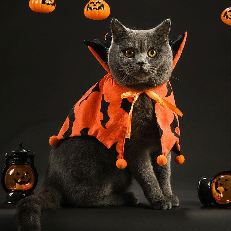Reversible Halloween Cat Cape 🎃🦇