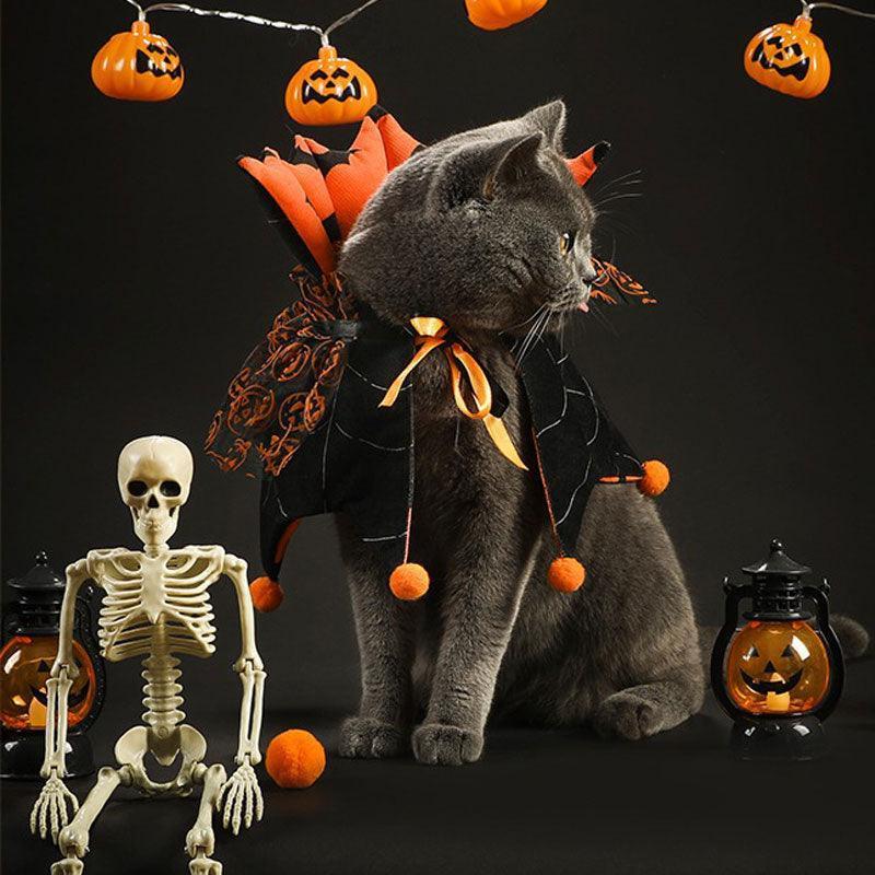 Reversible Halloween Cat Cape 🎃🦇