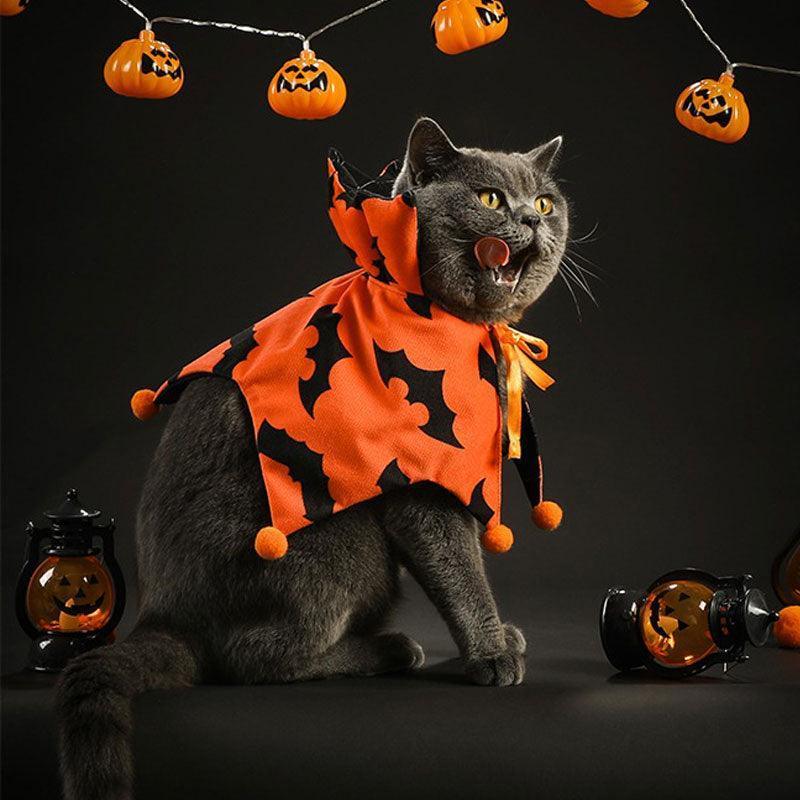 Reversible Halloween Cat Cape 🎃🦇