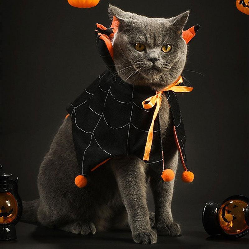 Reversible Halloween Cat Cape 🎃🦇