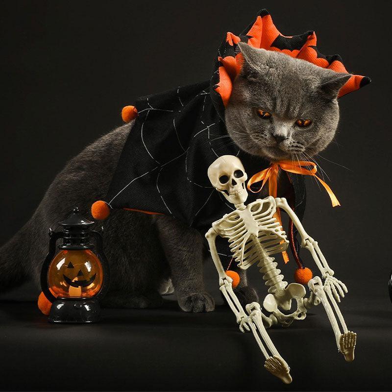 Reversible Halloween Cat Cape 🎃🦇