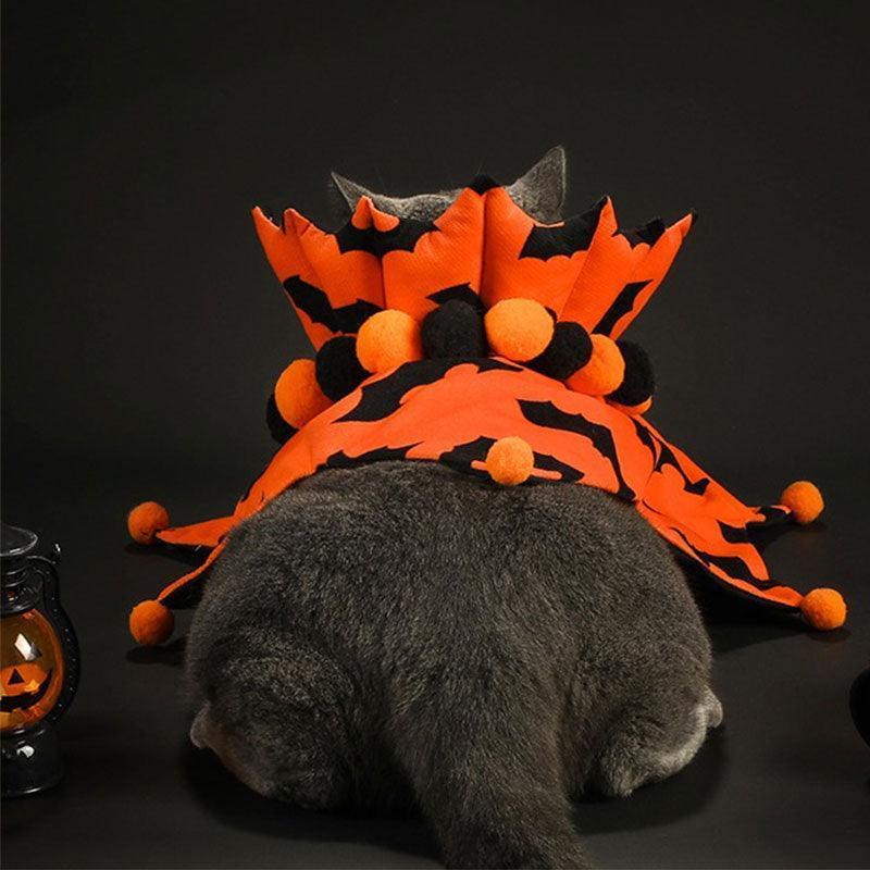 Reversible Halloween Cat Cape 🎃🦇