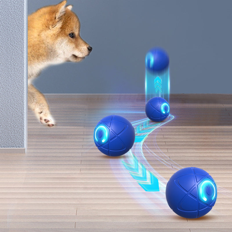 🐾 AUTO-BOUNCING SMART PET BALL WITH REMOTE CONTROL— 3 Interactive Modes | Chew-Resistant E-TPU | USB-C Rechargeable 🎾